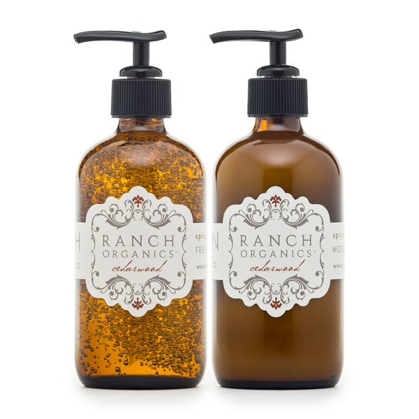 Cedar Wood Wash & Lotion Set