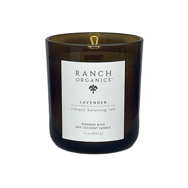 Ranch Organics Wood Wick 15oz Candle