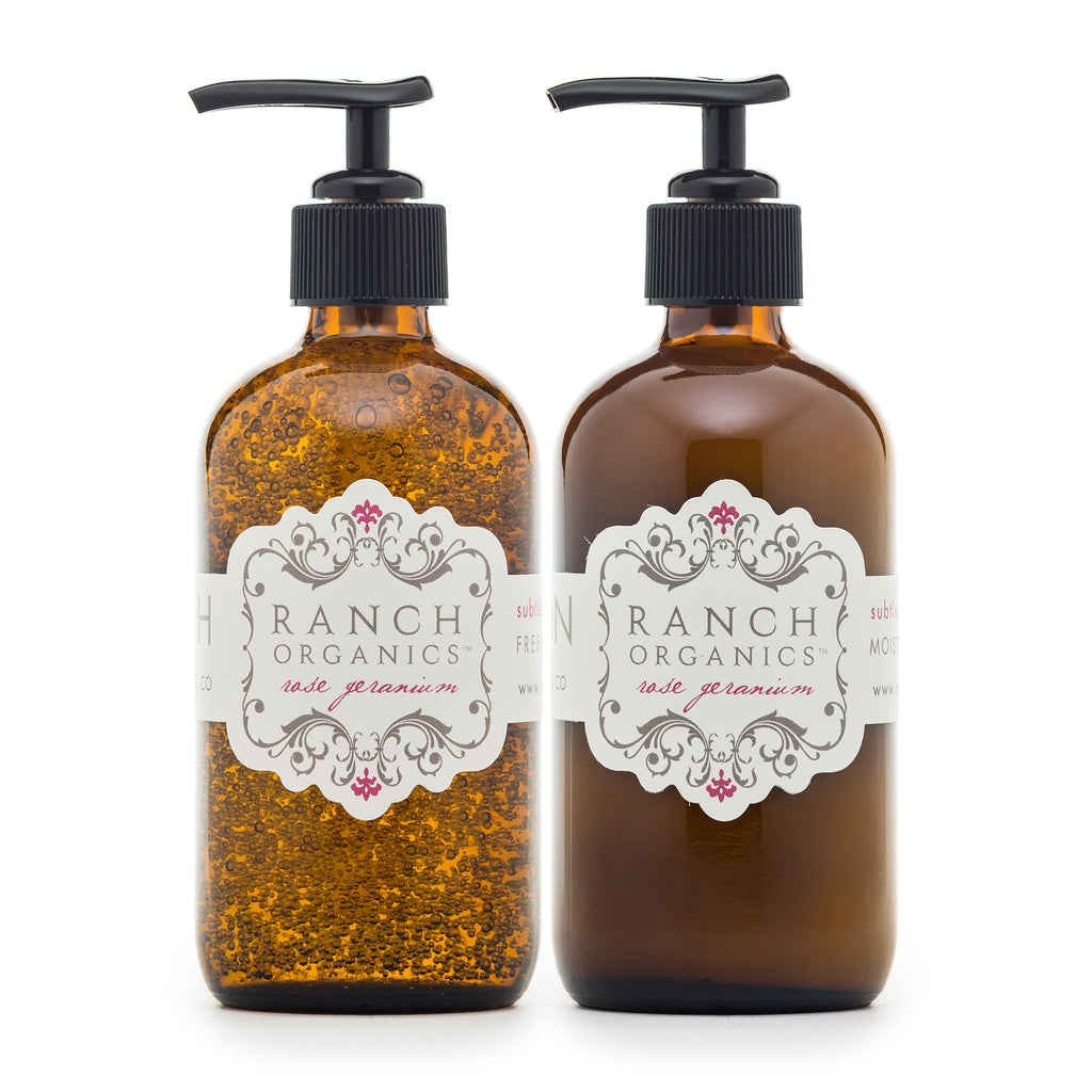 Rose Geranium Wash & Lotion Set